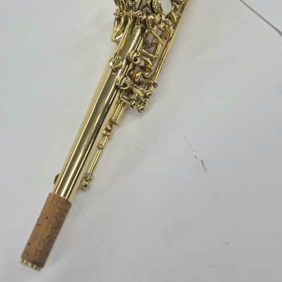 Yamaha YSS-61 Soprano Saxophone 1970s Purple Logo image 13