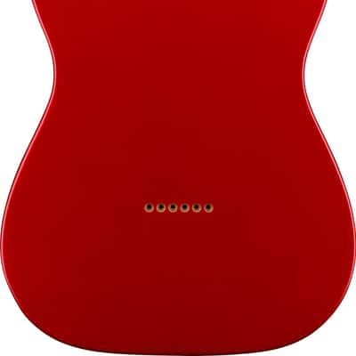 Fender Deluxe Series Telecaster SSH Alder Body Modern Bridge Mount, Candy Apple Red image 4