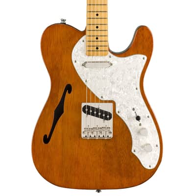 Used Squier Classic Vibe '60s Telecaster Thinline - Natural w/ Maple FB image 1
