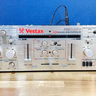 Vestax PMC-250 Vintage Rotary DJ Mixer w/ Isolator - Gold | Reverb