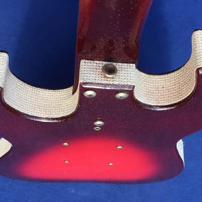 Silvertone 1457 1960 Red Sparkle image 13
