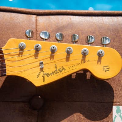2010 Fender ST-62 '62 Stratocaster Reissue - 6.9 lbs!! - Limited Surf Green Finish - Made In Japan MIJ - Pro Set Up! w Perfect Frets/Action/Intonation - Demo Video image 5