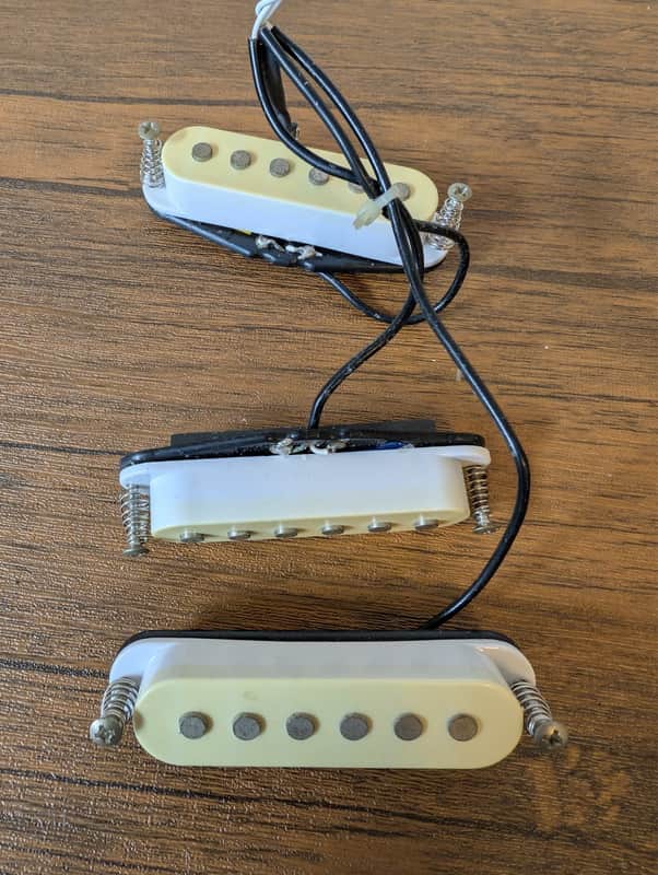 3x Stratocaster Strat Single Coil Pickups image 1