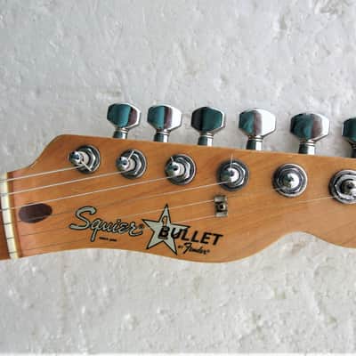 Fender  Squier Bullet Guitar, 1983-1984, Japan,  Sunburst, 3 Pickup, Gig Bag image 2