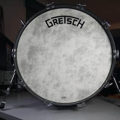 Gretsch USA Custom 4 shell pack - Round Badge - Red Glass - 24" 16" 13" 10" - 2013 image 2