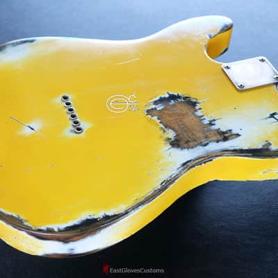 Fender Telecaster Yellow Heavy Aged Heavy Relic Bild 13
