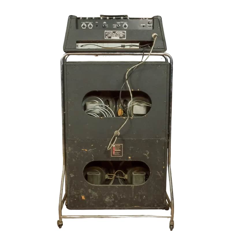 Vox V1141 Beatle / Super Beatle 3-Channel 120-Watt 4x12" Piggyback Guitar Amp image 2