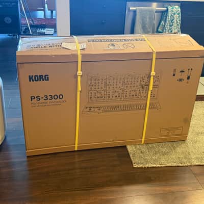 Korg PS-3300 49-Key 49-Voice Semi-Modular Polyphonic Synthesizer Reissue 2025 - Wood