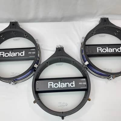 Roland PD-120 BLUE V Drum 12" Mesh Head PD120 for TD V-Drum THREE PACK image 6