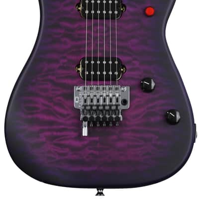 EVH 5150 Series Deluxe QM Electric Guitar - Purple Daze with Ebony Fingerboard image 1