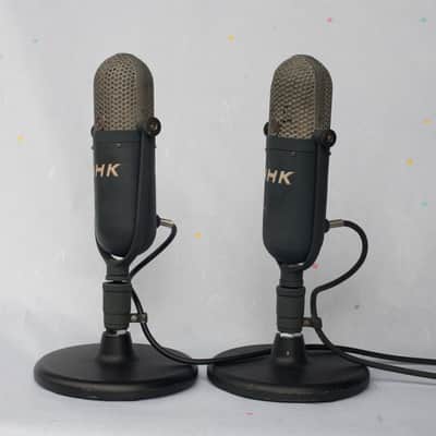 Aiwa RV-1A NHK Ribbon Mics Pair Aiwa RV-1A 1950's~1960's image 3