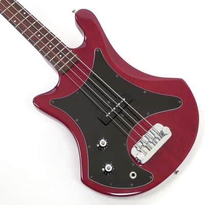 1980 Guild B-301 Bass Left Handed - Cherry Finish - Original Case - Rare Lefty! image 5