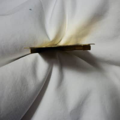 Gibson F5 60s  gold mandolin tailpiece cover image 12