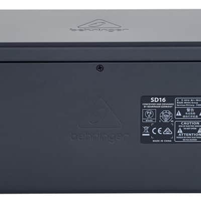 Behringer SD16 I O Box 16-Preamps 8-Outputs image 4