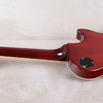 Orville LPS-75 Les Paul Standard Left Handed MIJ 1997 Cherry Sunburst Japan Gibson Lefty w/ Bag image 7