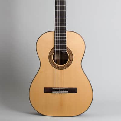 Jorge Menezes  Hermann Hauser Style Classical Guitar (2023), ser. #106, black tolex hard shell case. image 1