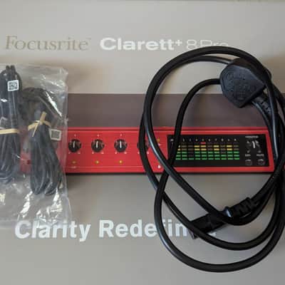 Focusrite Clarett+ 8Pre USB-C Audio Interface 2021 - Present - Red image 9