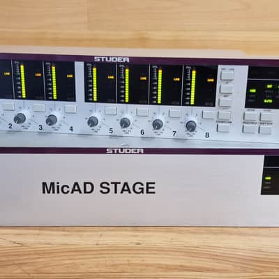 Studer MicAD D19 8xmic preamp AES/EBU out image 2