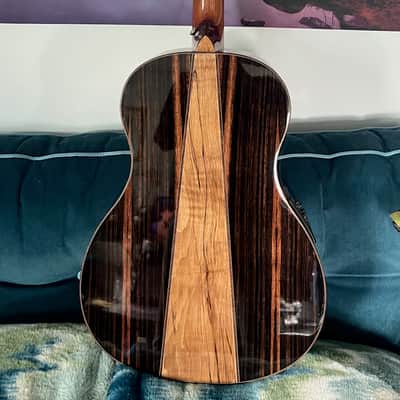 Tanglewood TWJ-P-E Java Solid Cedar/Amara/Spalted Mango Parlor with Electronics 2010s - Natural Gloss image 2