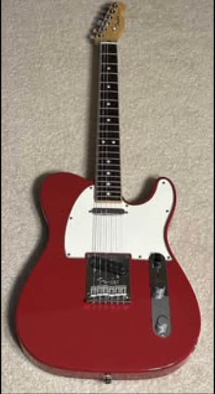 2014 Fender American Standard Telecaster Electric Guitar Channel-Bound Dakota Red w/ OHSC