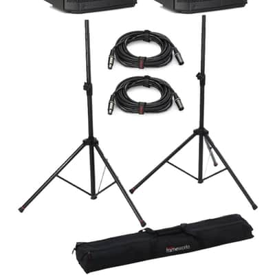 Electro-Voice ZLX-15P-G2 1000W 15-inch Powered Speakers with Stands and Cables image 1