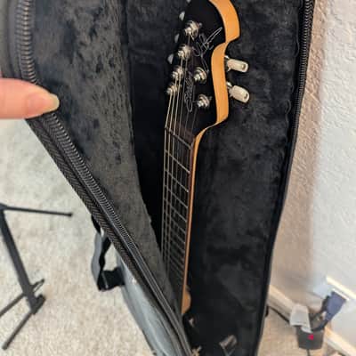 Sterling by Music Man JP60 - Black Red Finish image 14