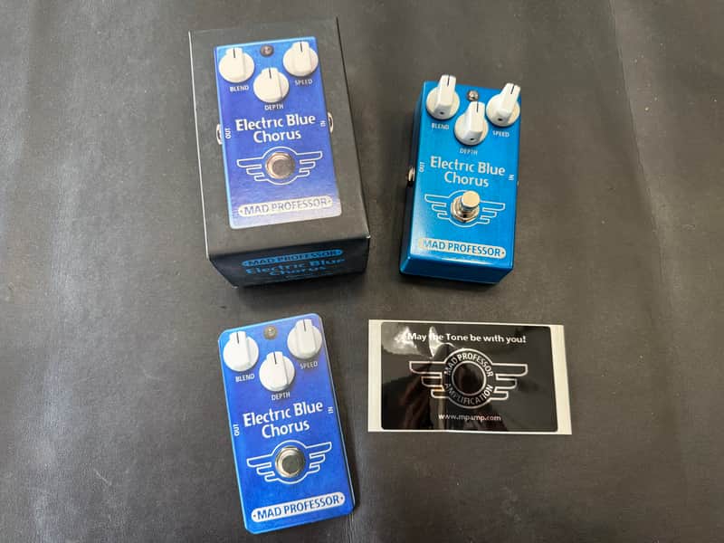 ギター MAD PROFESSOR Electric Blue Chorus MAD PROFESSOR Electric Blue Chorus Factory 送料無料 | Sound House
