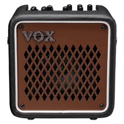 Vox Mini Go 3, 3-Watt Portable Modeling Amplifier, Earth Brown image 1