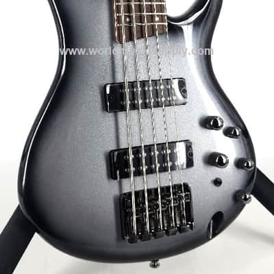 Ibanez Ibanez SR305EMSS Standard Series 5 String Electric Bass Metallic Silver image 2