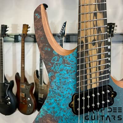 Ormsby Goliath 7 GTR Elite Multiscale Headless 7-String Electric Guitar w/ Bag-Copper Print image 5