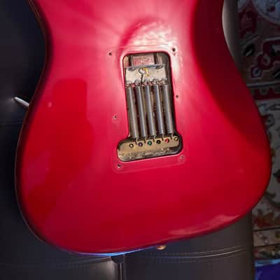 Fender “The Strat” Stratocaster 1980-1981 - Red image 18