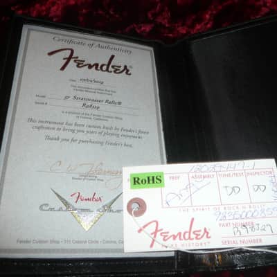Fender Custom Shop 57 Stratocaster Relic 2019 - White Blonde image 18