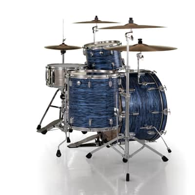 Pearl President Deluxe Ocean Ripple 3pc Shell Pack 24x14 13x9 16x16 Drums | Authorized Dealer image 7