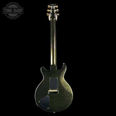 PRS Santana Retro 10 Top Sprayer's Choice Santana Yellow Gold Holoflake Back w/case 0415510 image 7