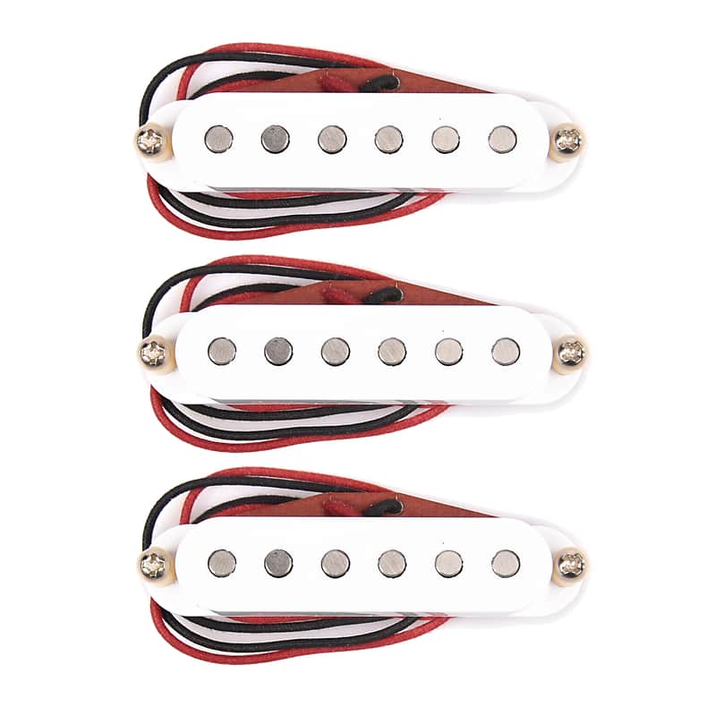Bare Knuckle Bootcamp Strat Old Guard Pickup Set White image 1