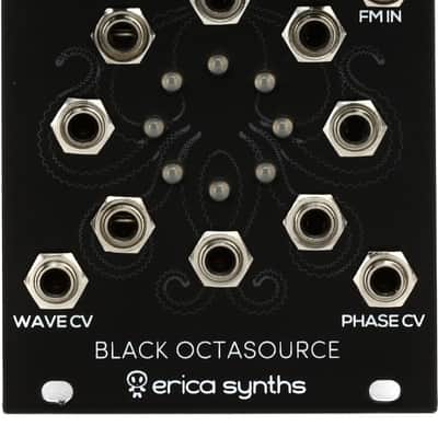 Erica Synths Black Octasource Syncable LFO Eurorack Module with Phase Shift image 1