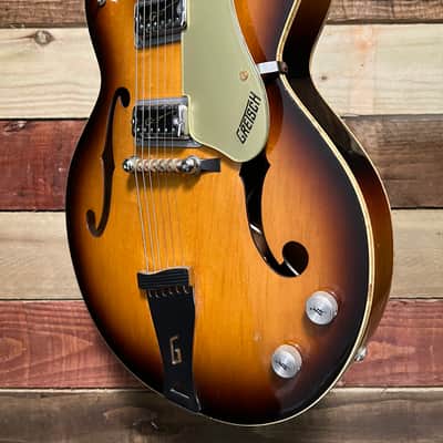 Gretsch 6117 Double Anniversary Shaded Golden Sunburst 1968 image 6