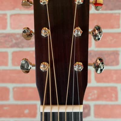 Martin Custom Shop 0014F 18 Style Engelmann Spruce, Heavy Bearclaw Acoustic Guitar - Ambertone 1933 image 7