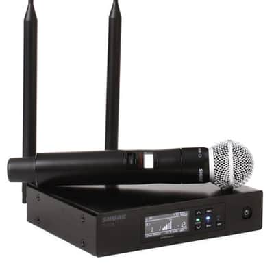 Shure QLXD24/SM58 Digital Wireless Handheld Microphone System - J50A Band image 2
