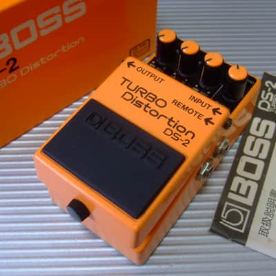 1989 Boss DS-2 Turbo Distortion w/ Original Box & Manual / MIJ Made in Japan (Silver Label) image 1