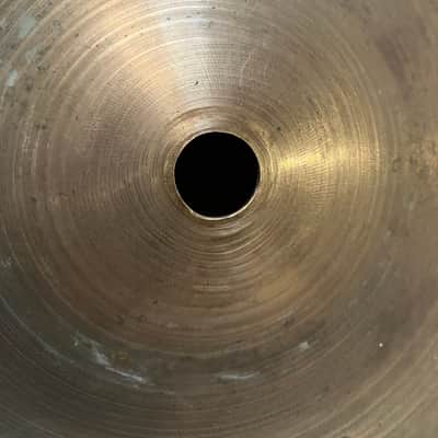 1960's Zildjian Avedis 15" Crash Hi Hat Cymbal 1403 Grams image 7