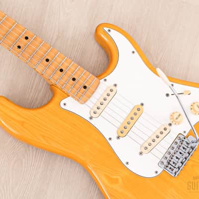 1988 Fender Stratocaster ST72-95DM Yngwie Malmsteen-Spec Natural Ash w/ Scalloped Board & DiMarzio, Japan MIJ Fujigen image 7