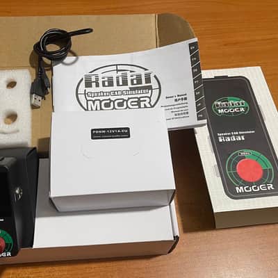 MOOER Radar Speaker CAB Simulator Simulatore di Speaker Chitarra e Basso imagen 11