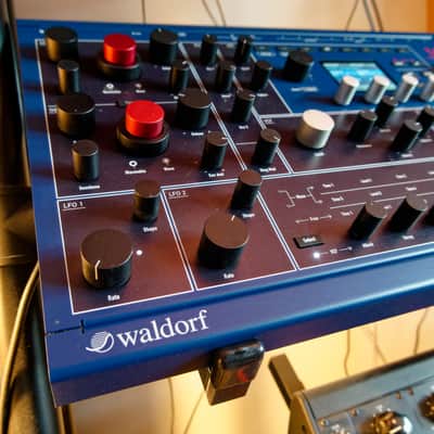 Waldorf M Wavetable Synthesizer, 8 Voices, First Owner, Complete with Box image 2