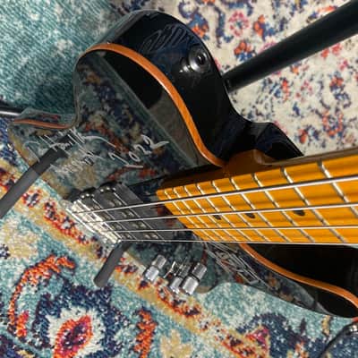 Tom Hamilton's Aerosmith, Custom Made G&L, ASAT Telecaster Bass (TH2 #5) SIGNED! PLUS Stage Worn Leather Pants! AUTHENTICATED! image 14
