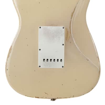 1999 Fender Custom Shop 1950's Stratocaster Cunetto Relic Blonde image 5