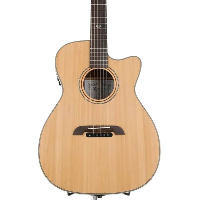 Alvarez Yairi WY1 Stage Folk Acoustic Electric Guitar - Natural image 1