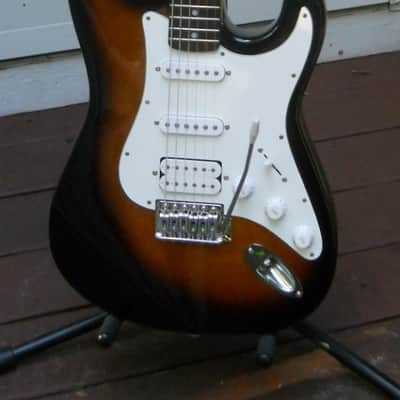 90's Washburn ws-6 shadow strat-style electric guitar with grovers image 1