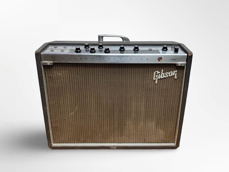Gibson GA-30RVT Invader 25-Watt 12"/10" Guitar Combo Ca. 1963 image 1