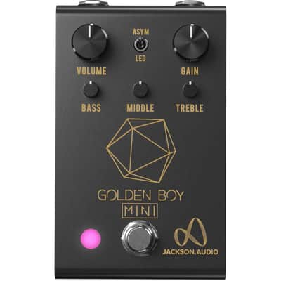 Jackson Audio Golden Boy Mini Overdrive Pedal, Black, Open Box (Like New) image 1